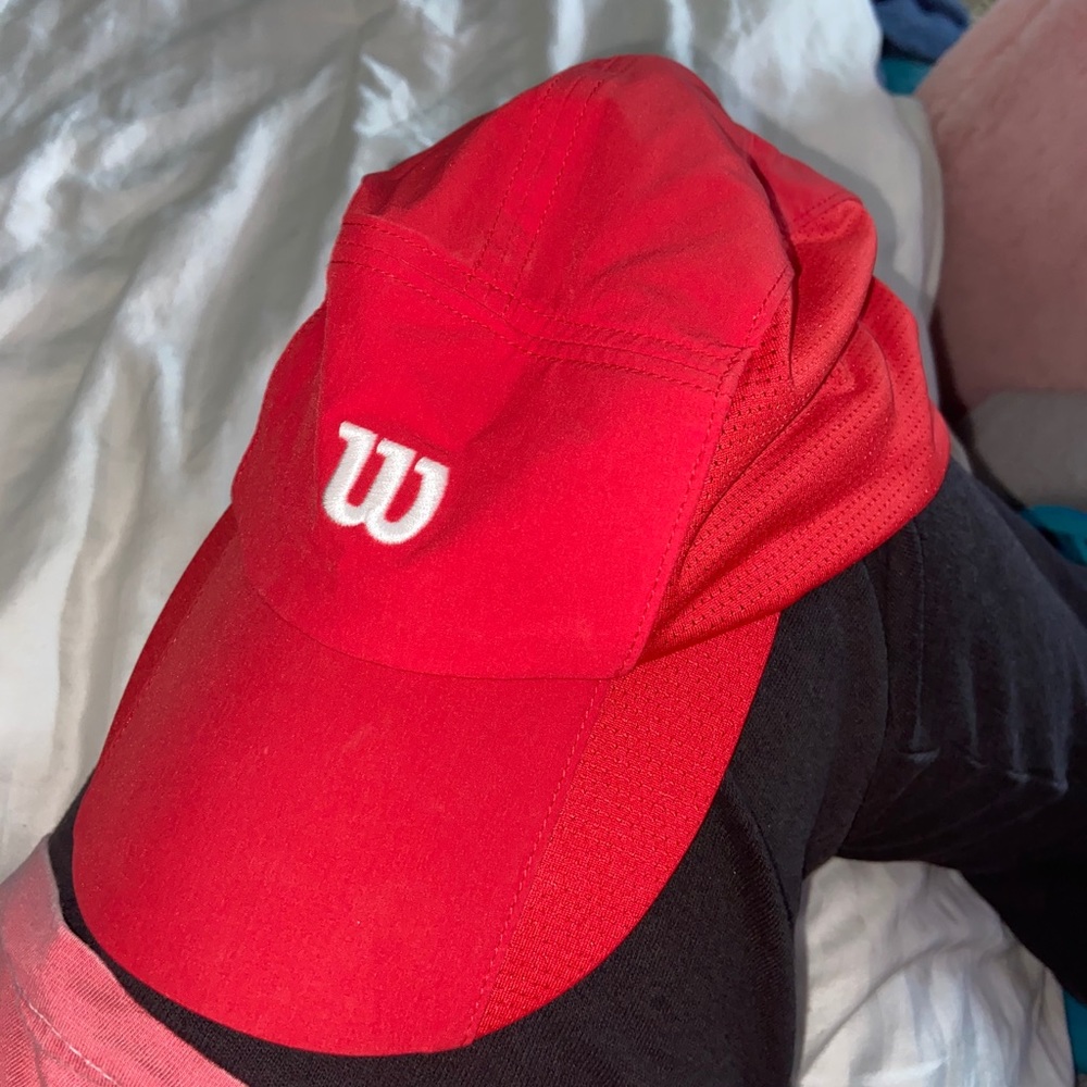 Red Wilson Fitted Hat